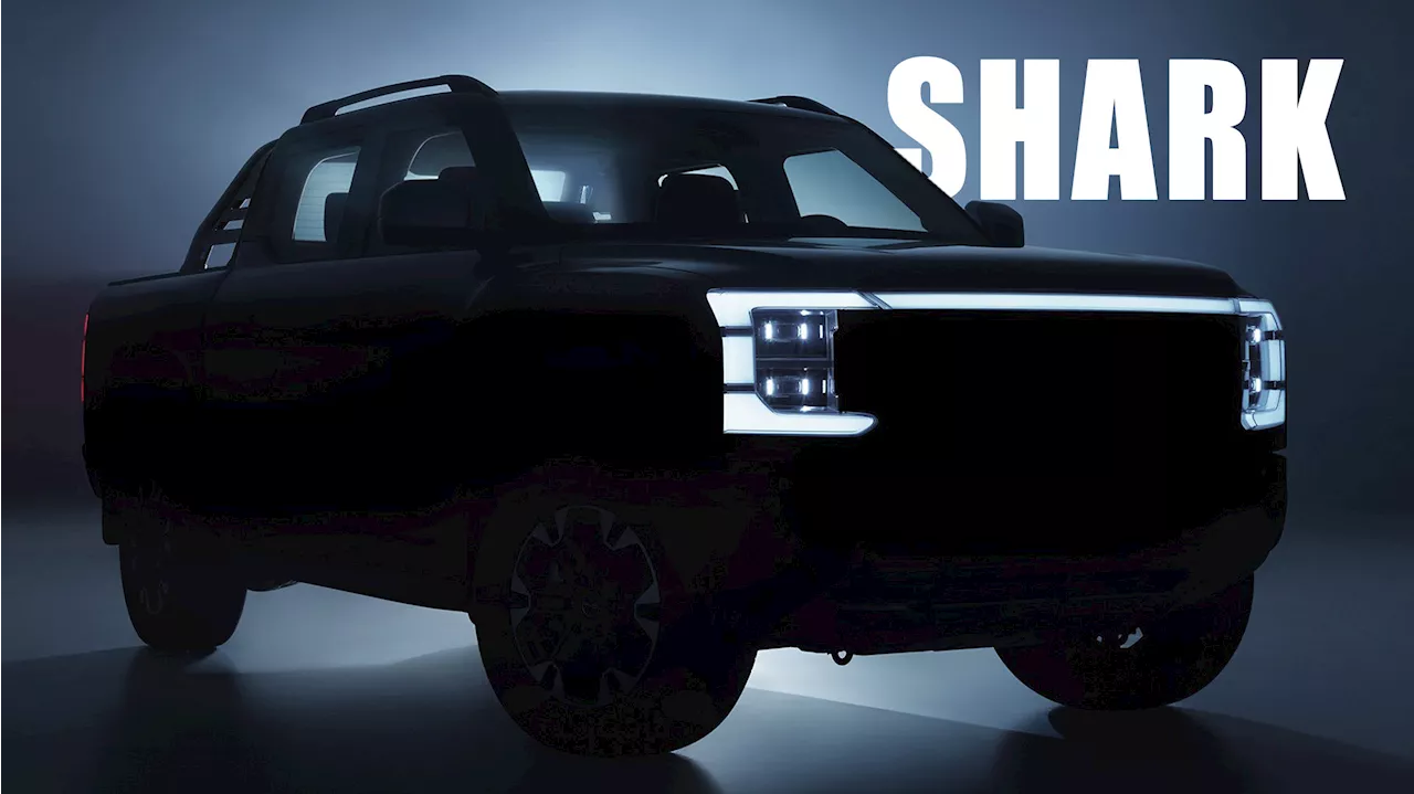 BYD’s 480 HP Pickup Named ‘Shark’ Mimics Ford F-150’s Lightning Signature