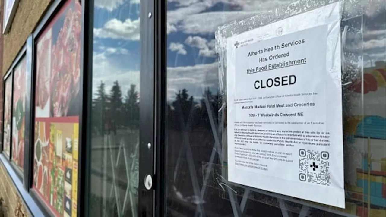 Calgary halal grocers and wholesaler shut down by Alberta Health Services over sales of uninspected meat