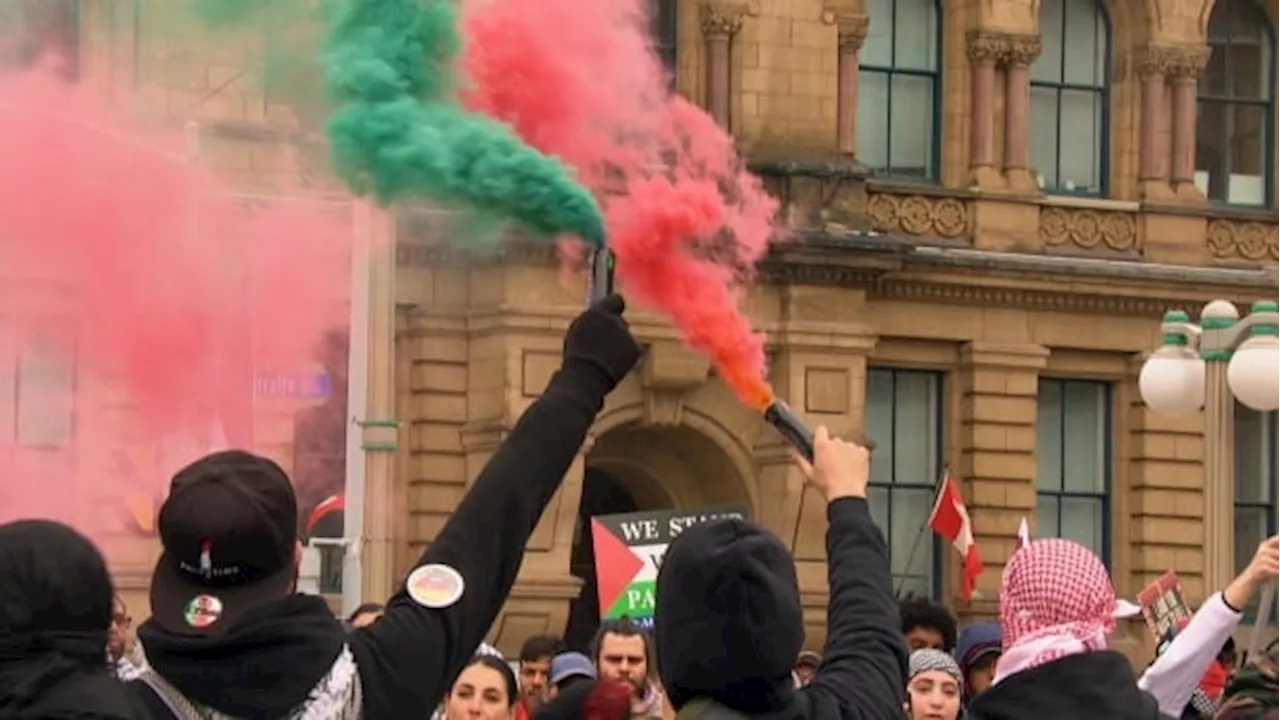 Ottawa police investigating complaints of hate speech at pro-Palestinian rally