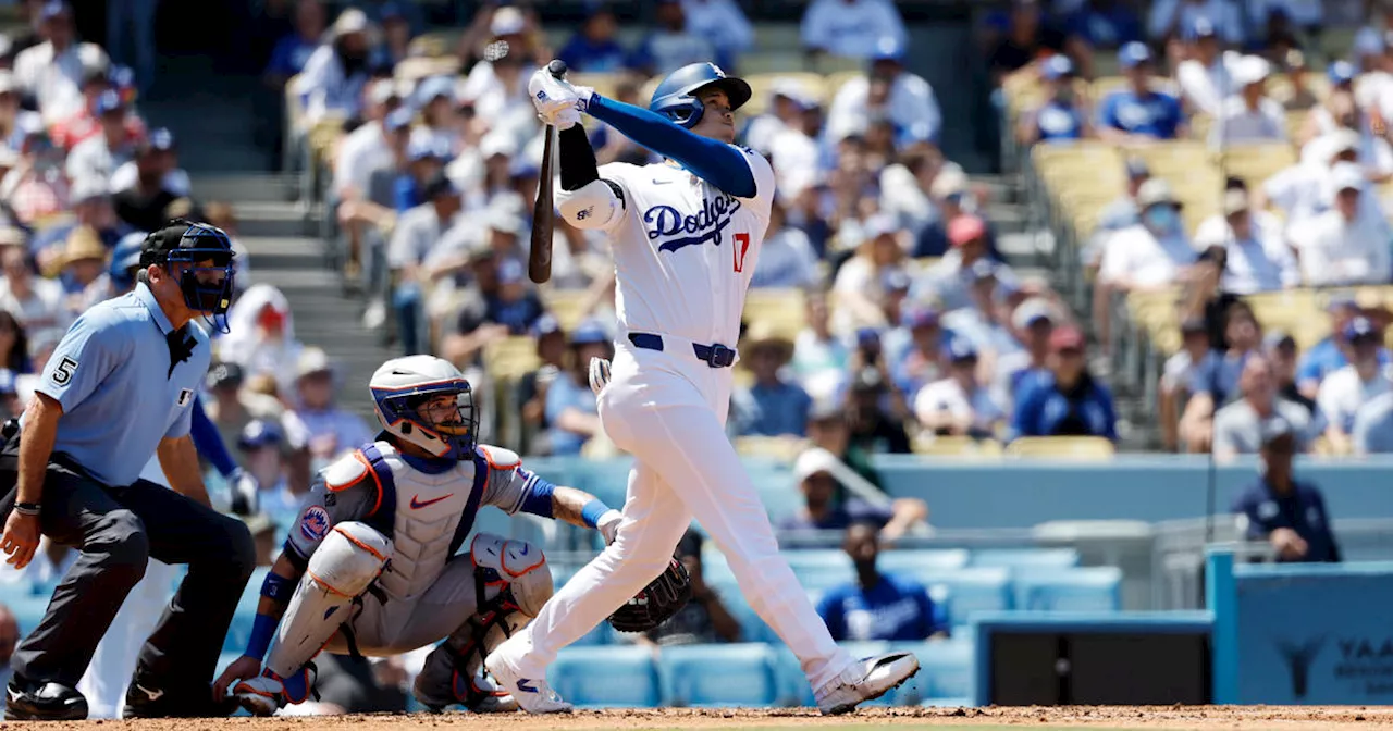 Shohei Ohtani blasts record homer, Dodgers make easy work of Mets