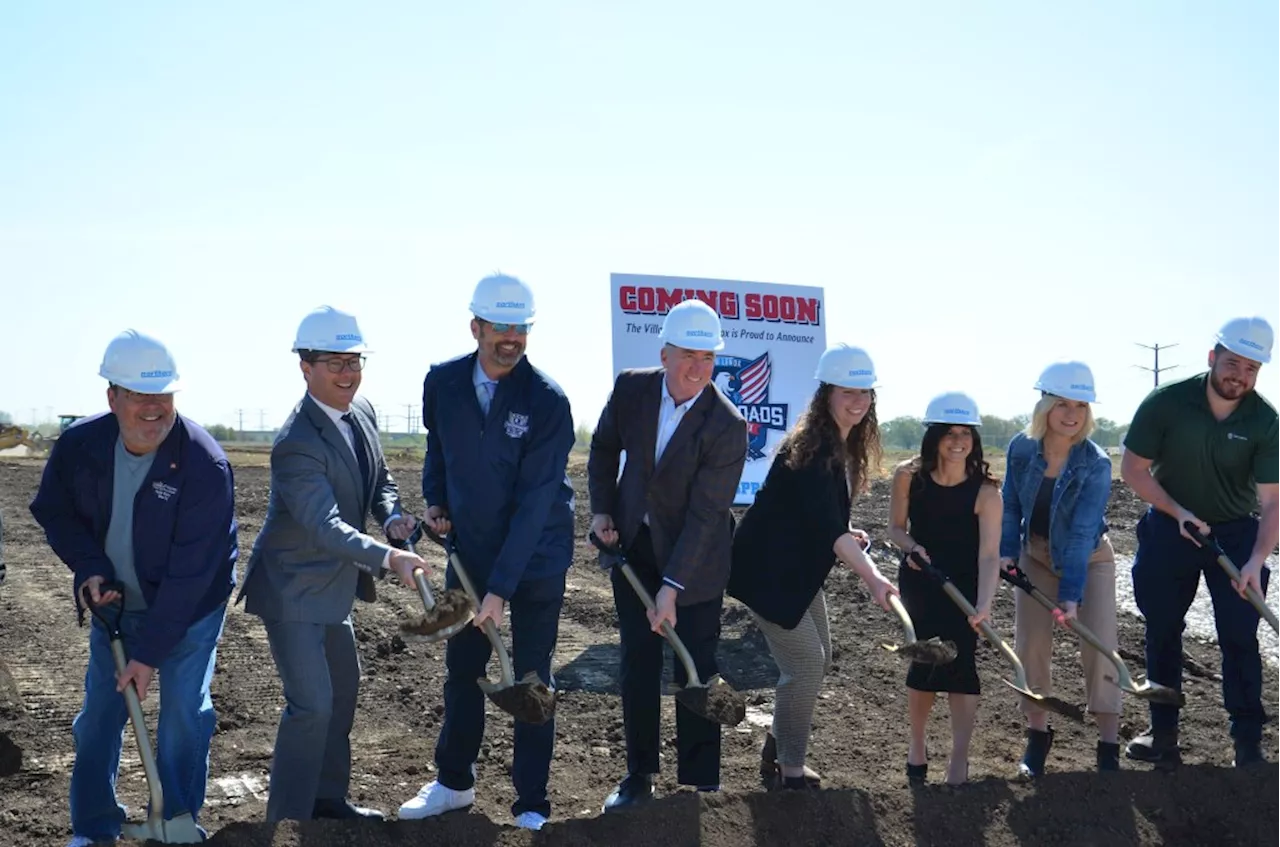 New Lenox breaks ground on massive sports complex of 29 fields, fieldhouse