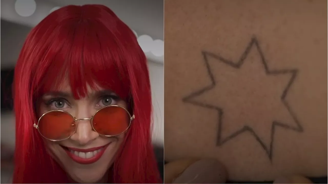 Mel Lisboa revela tatuagem igual a de Rita Lee antes de interpretá-la