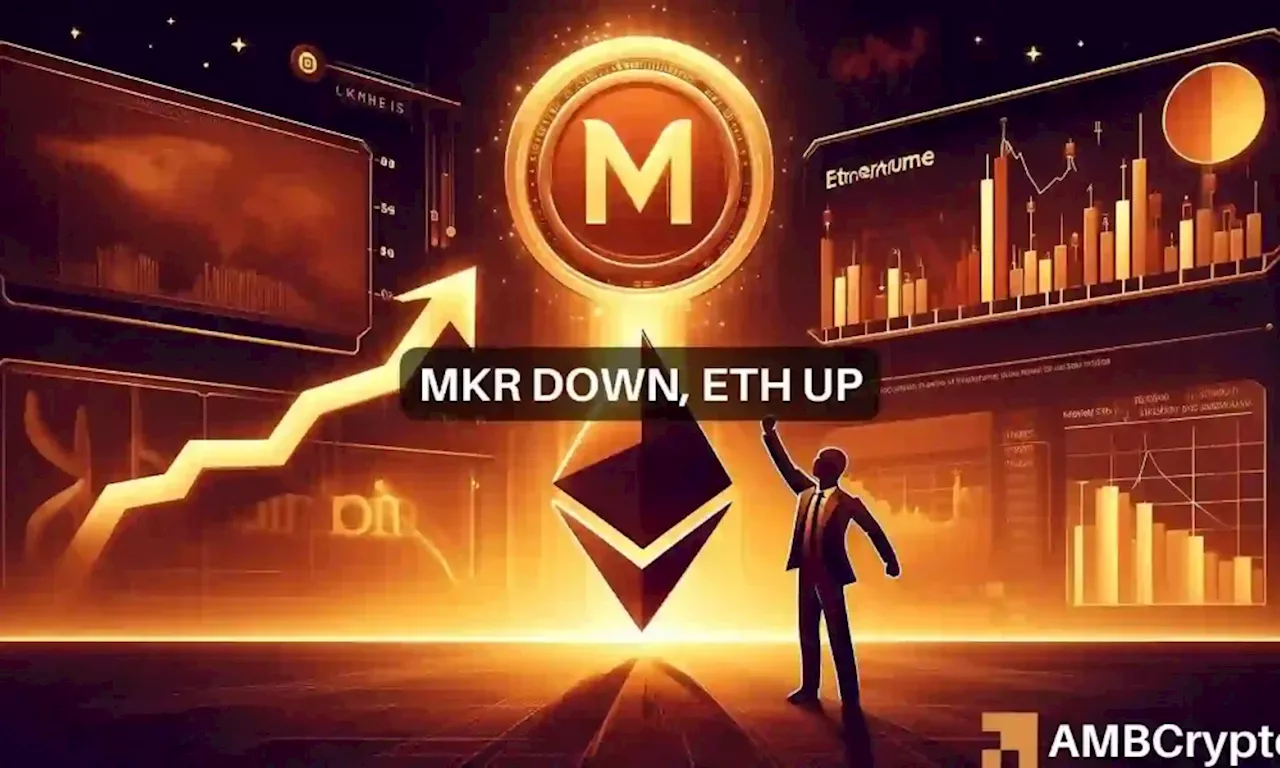 Why MKR drops against ETH every time MakerDAO sells