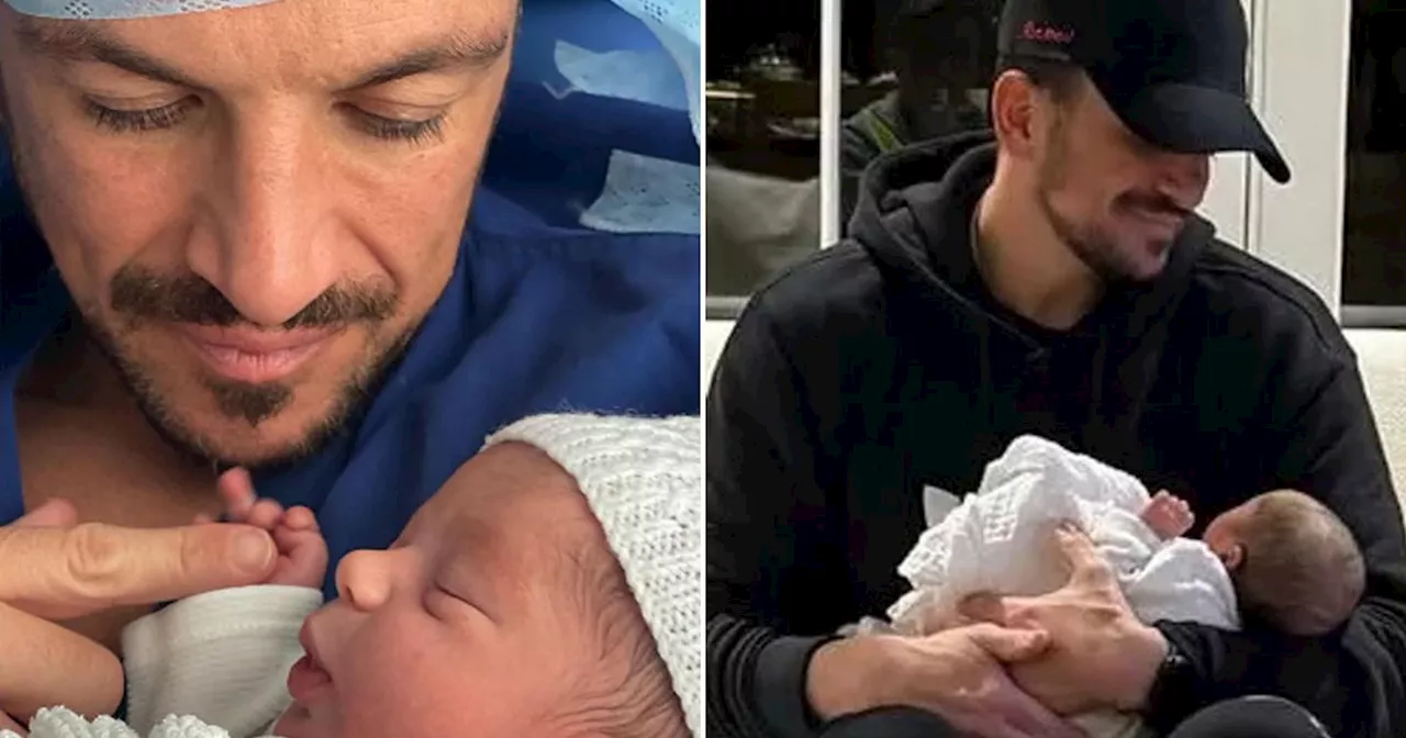 Peter Andre admits he and wife Emily are 'no closer' to naming newborn daughter