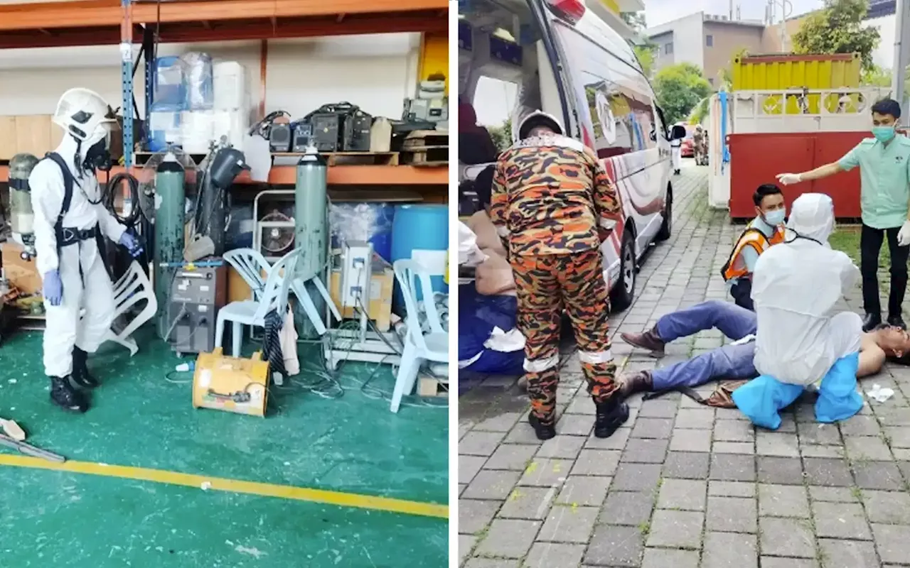 Kota Kemuning factory nitrogen gas explodes, 3 workers injured