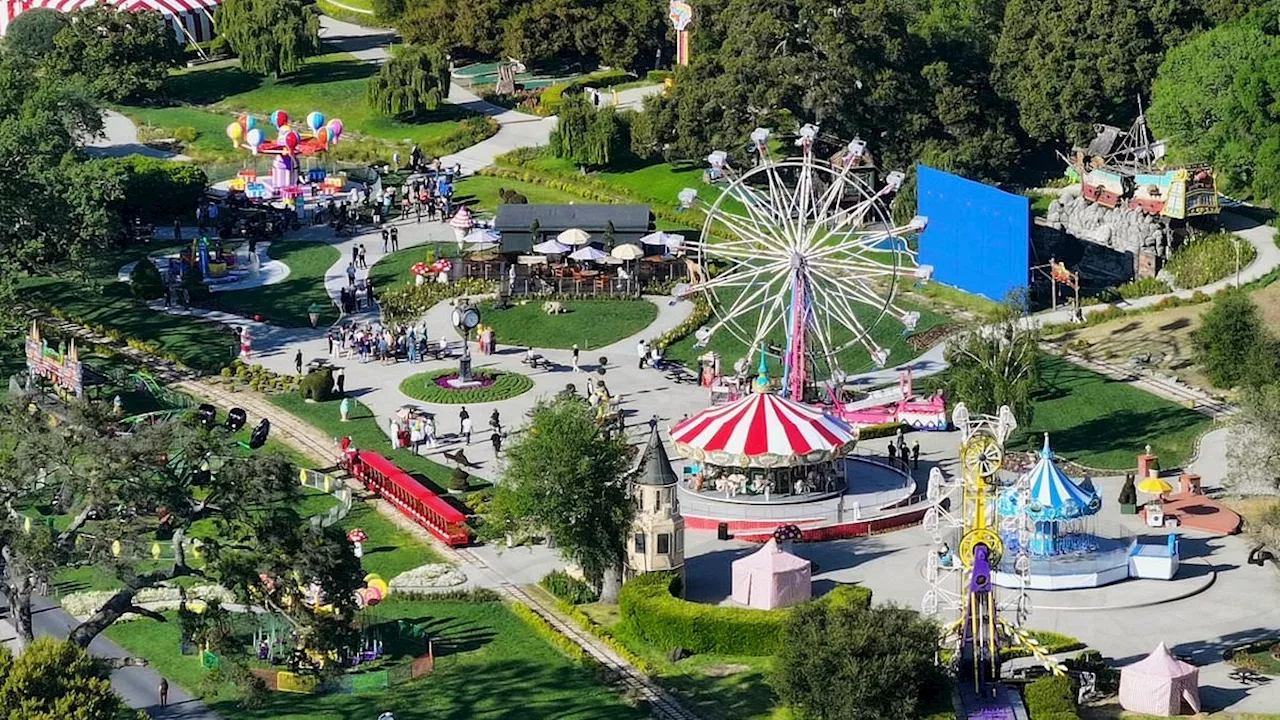 Michael Jackson's Neverland Ranch is brought back to life as producers of new biopic about...