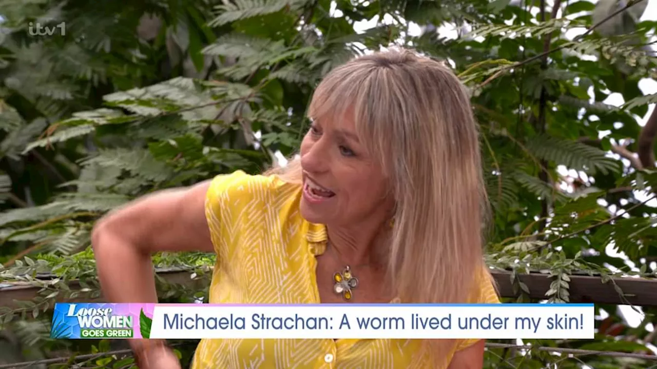 Michaela Strachan admits she rarely washes her hands and only showers every three DAYS after living...