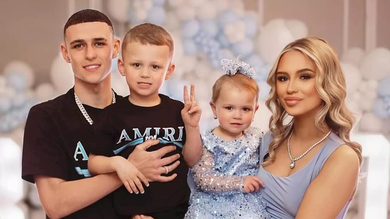 Phil Foden, 23, and girlfriend Rebecca Cooke, 22, are expecting their third child! Man City star...