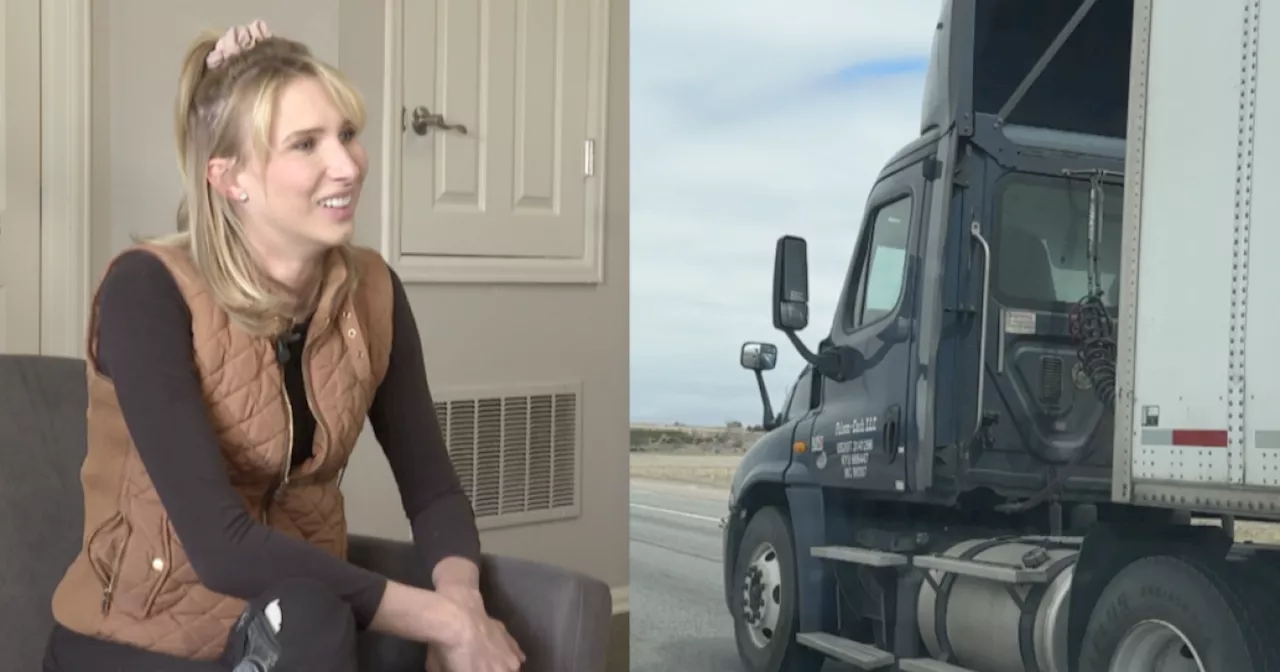 'Driving is pain free': one Colorado Springs woman getting behind the big wheel in a new career path