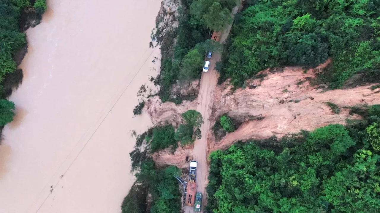 Gewaltige Regenmassen: Mehr als 127 Millionen Menschen in China von Hochwasser bedroht