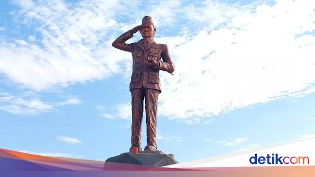 Sempat Tuai Protes, Patung Bung Karno di Banyuasin Kini Dinyatakan Mirip 70%