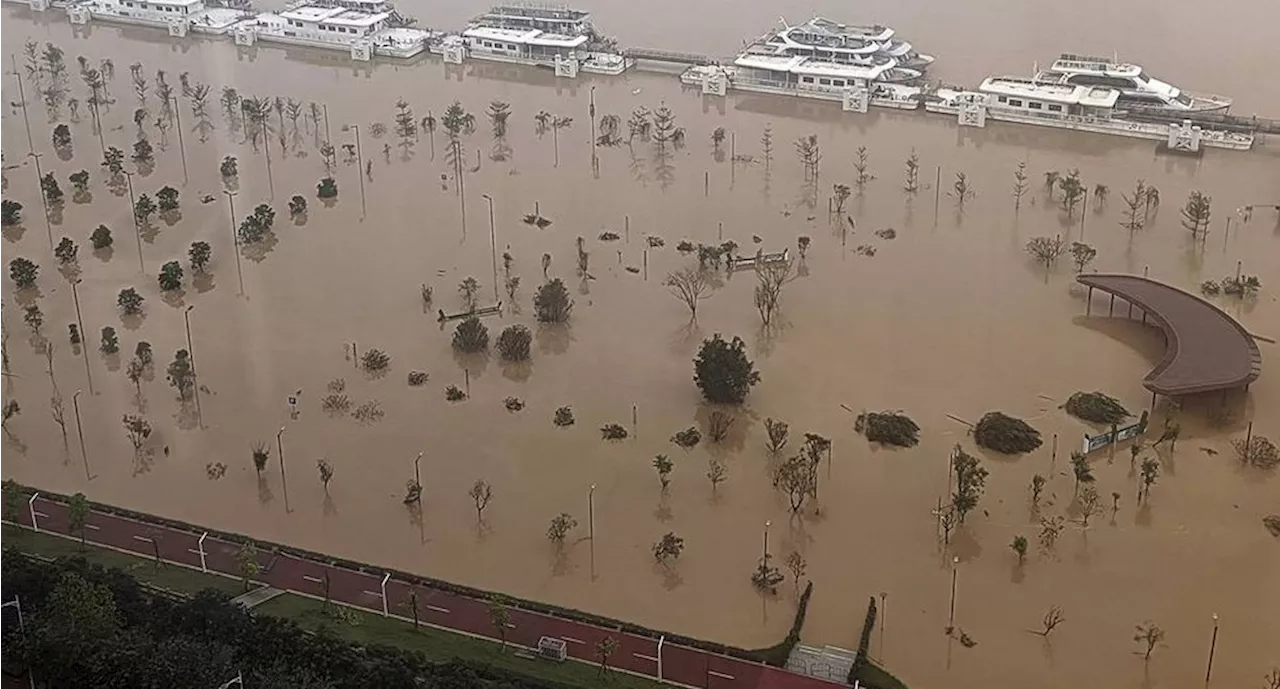 Fuertes lluvias azotan China: dejan 4 muertos, desaparecidos y miles de evacuados