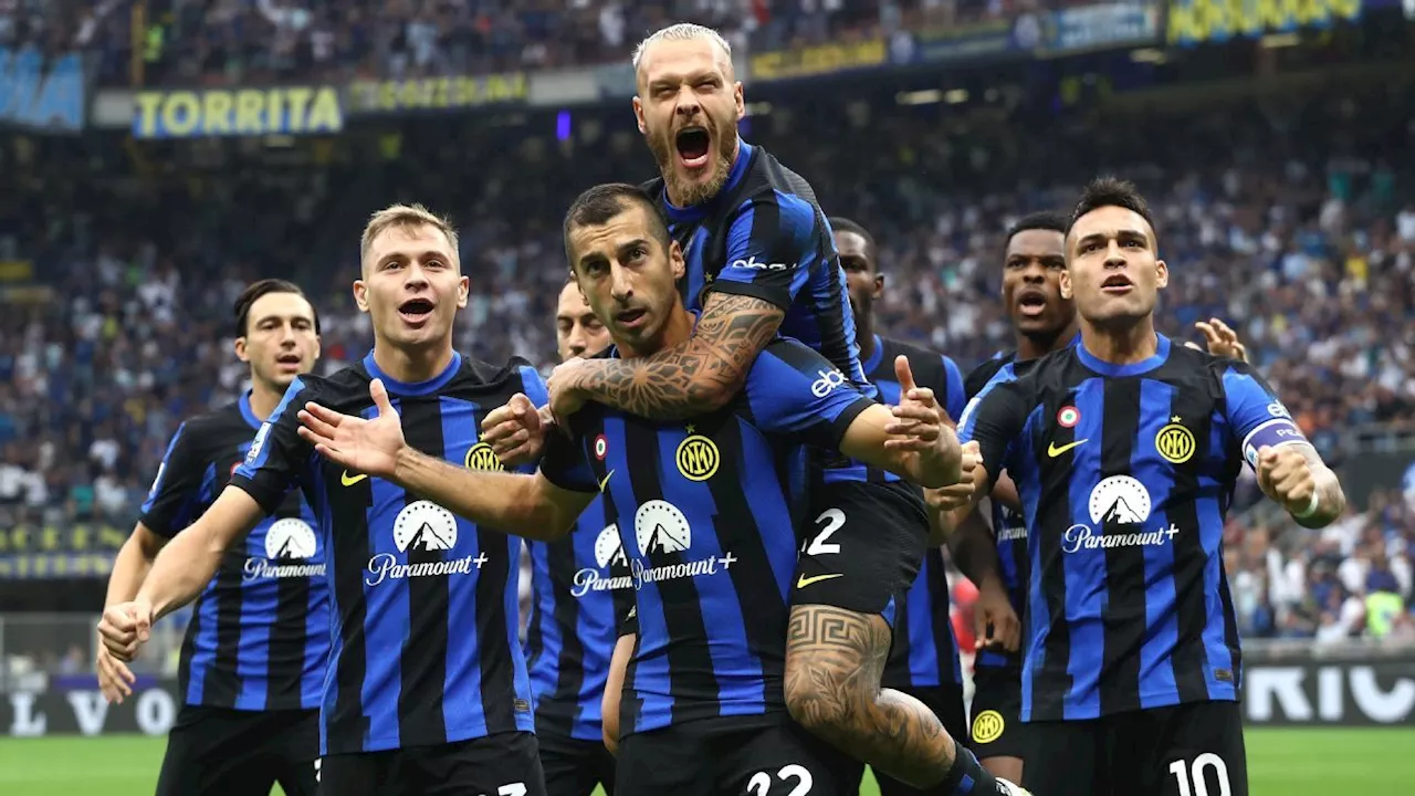 Inter Milan set to win Serie A title against rivals AC Milan