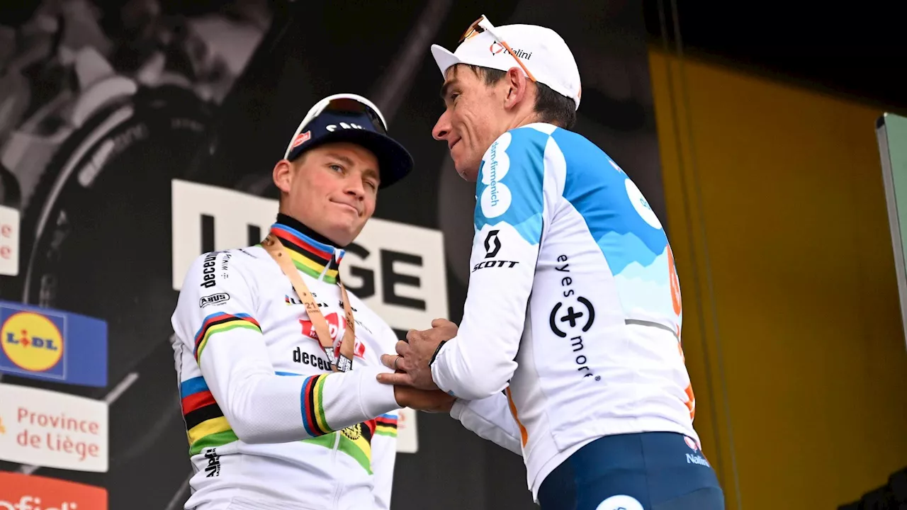 'Je ne savais pas que Papou pouvait battre Mathieu' : Romain Bardet a bluffé son fils en devançant Mathieu Van der Poel