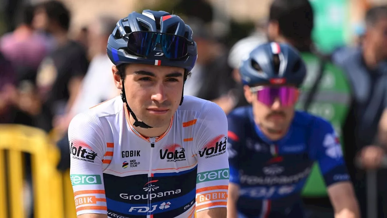 Tour de Romandie I Lenny Martinez (Groupama FDJ) : 'Pogacar, Vingegaard, ce sont eux que je regarde'