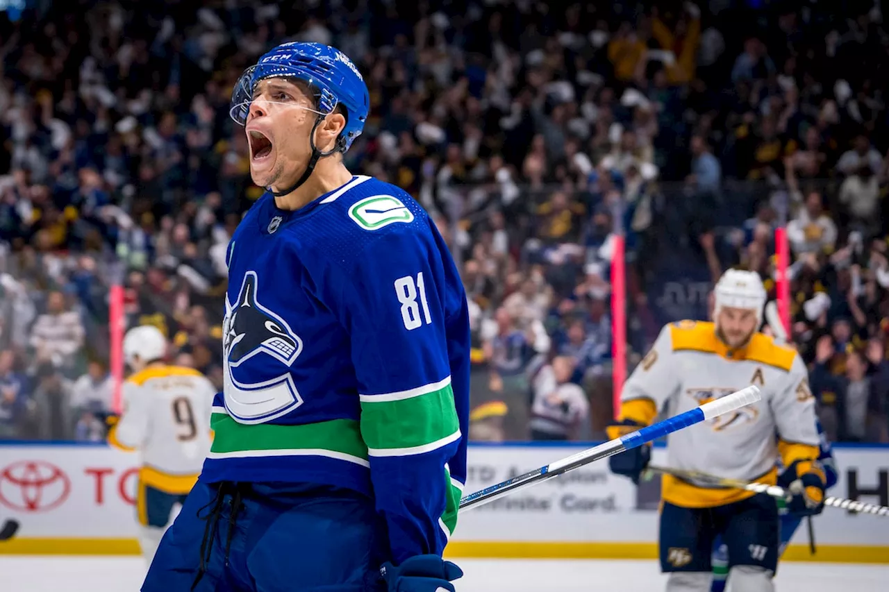 Physical winger Dakota Joshua ‘getting better and better’ for Vancouver Canucks