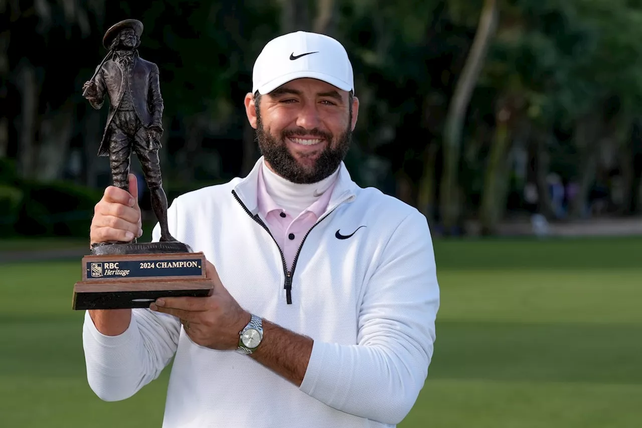 Scottie Scheffler wins weather-delayed RBC Heritage to extend dominant run