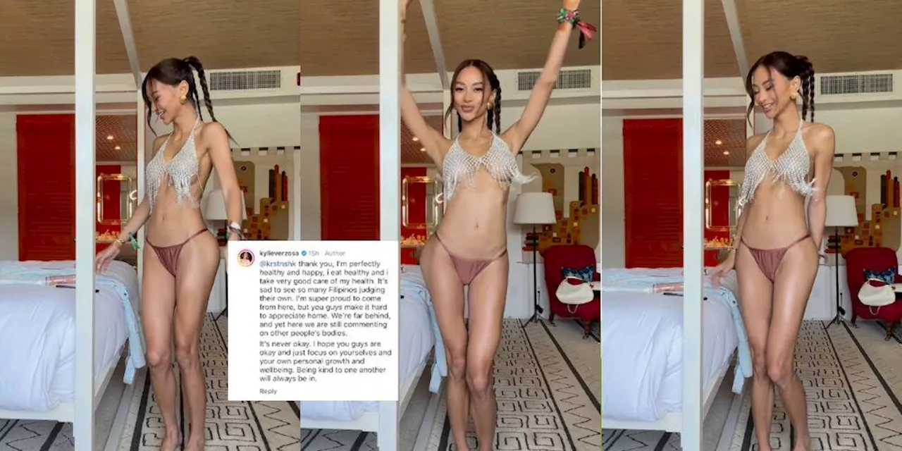 Kylie Verzosa calls out body-shamers on Instagram post