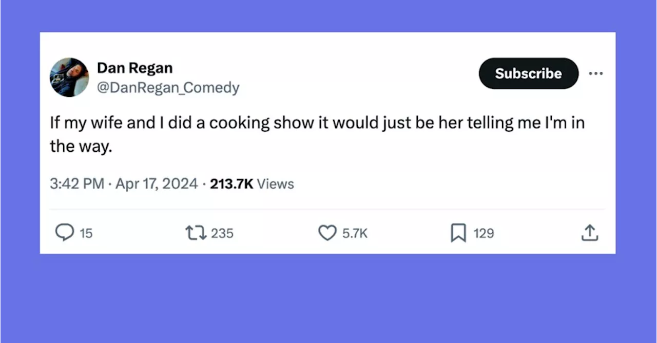 20 Of The Funniest Tweets About Married Life (April 16-22)