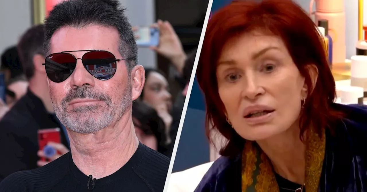 Simon Cowell Reacts To Sharon Osbourne's Epic Celebrity Big Brother Takedown