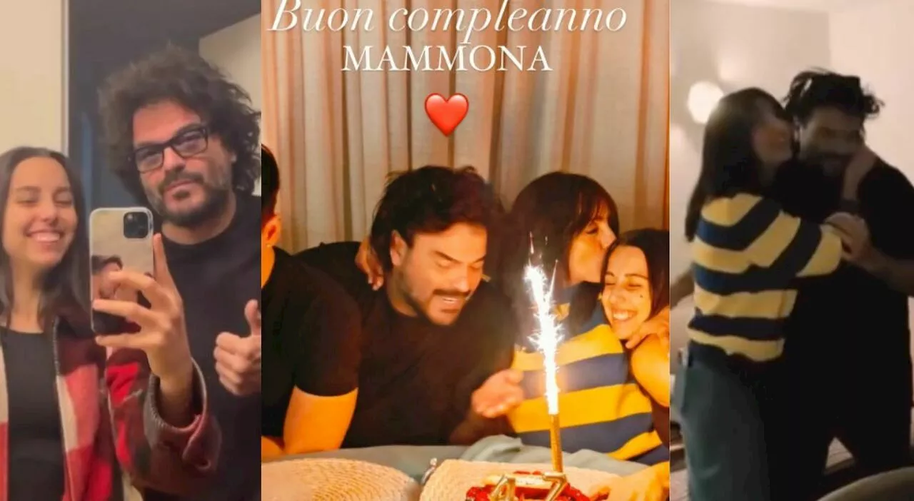 Ambra Angiolini, festa di compleanno a sorpresa con l'ex Francesco Renga: «Grazie per l'amore e il rispetto ch