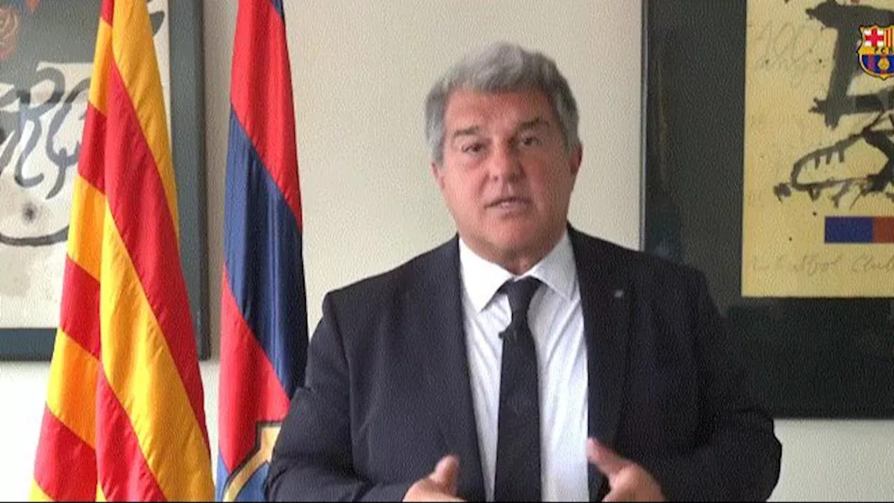 El inaudito comunicado de Joan Laporta tras perder el Clásico