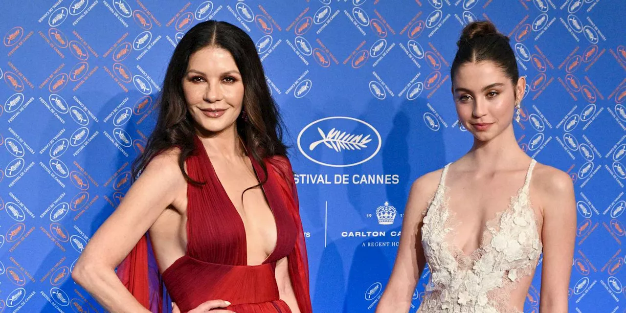 Catherine Zeta-Jones's Daughter Rewore One of Her Mom's '90s Red Carpet Looks