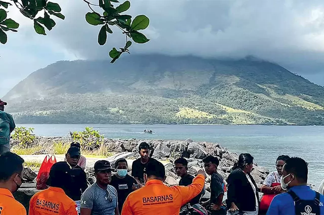 Aktivitas Erupsi Gunung Ruang Mulai Menurun