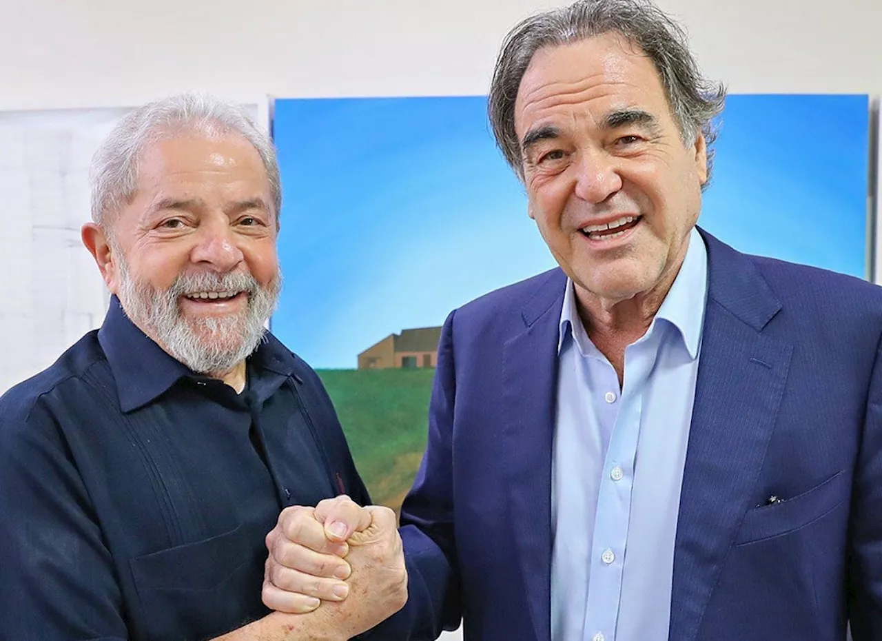 Festival de Cannes vai exibir documentário sobre Lula dirigido por Oliver Stone