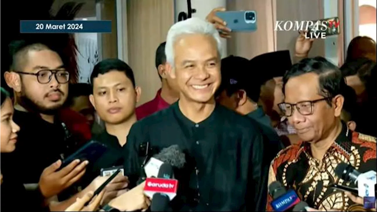 Tanggapi Hasil MK, Mahfud MD: ya Kami Menerima, Demi Keadaban Hukum