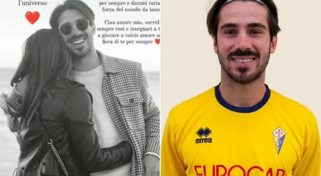 Mattia Giani, i funerali del calciatore. La struggente lettera della fidanzata: «Ci saremmo sposati, ora dammi