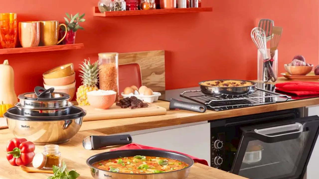 Disponible à moins de 60 euros, cette batterie de cuisine Tefal cartonne chez Cdiscount