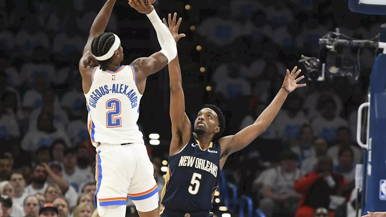 Tuan Rumah Berjaya di Play-Off NBA 2024 Game Pertama: Thunder Susah Payah Jinakkan Pelicans