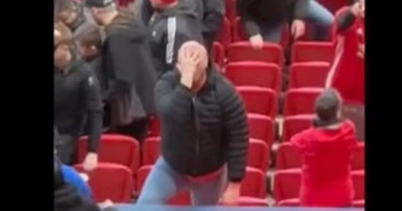 Man Utd fan 'deeply ashamed' after 'appalling' antics at Liverpool game