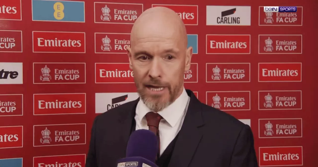 Erik ten Hag sends message to Man Utd fans who want him to be sacked