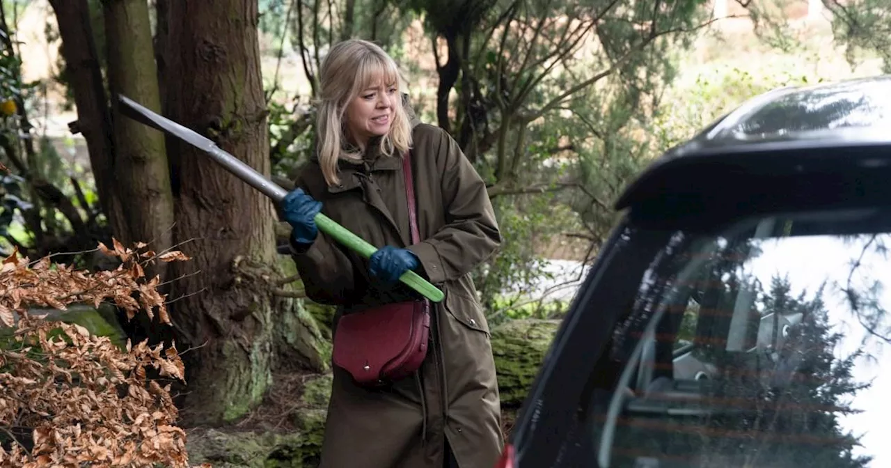 What is wrong with Toyah in Coronation Street and what's buried in the woods?