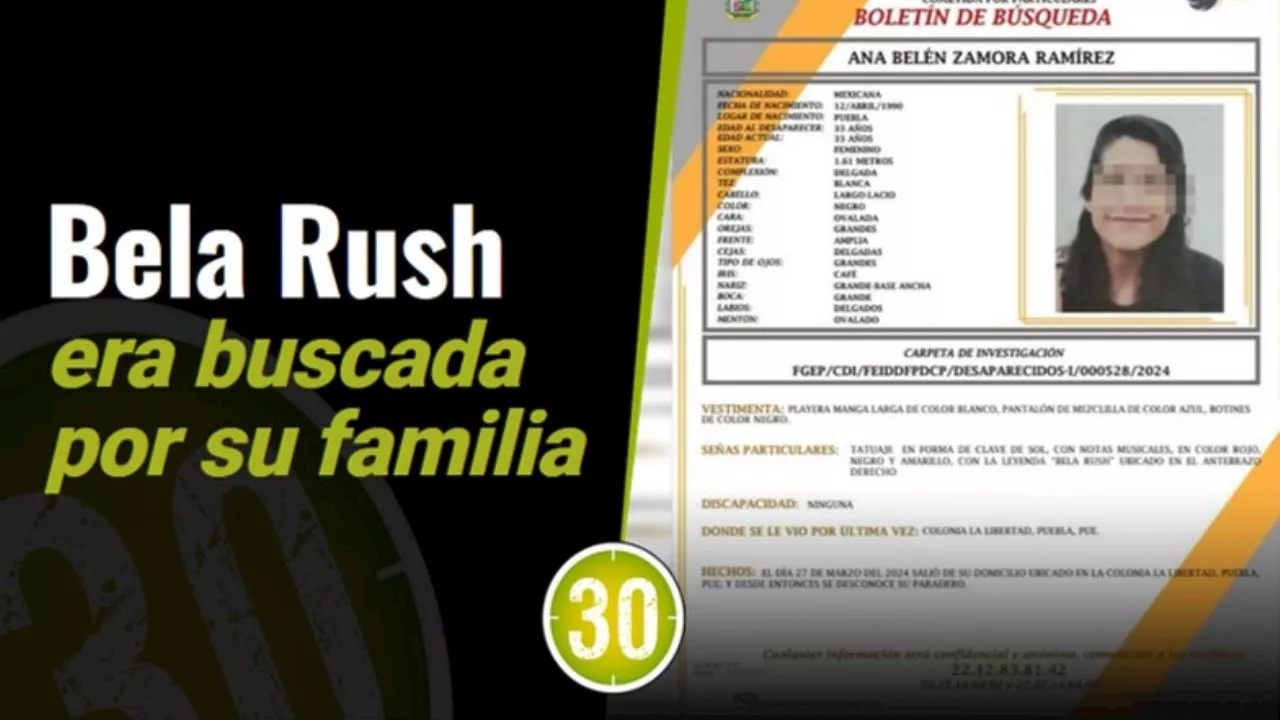 Hallan muerta a Bela Rush, rapera mexicana a la que buscaban desde el 27 de marzo