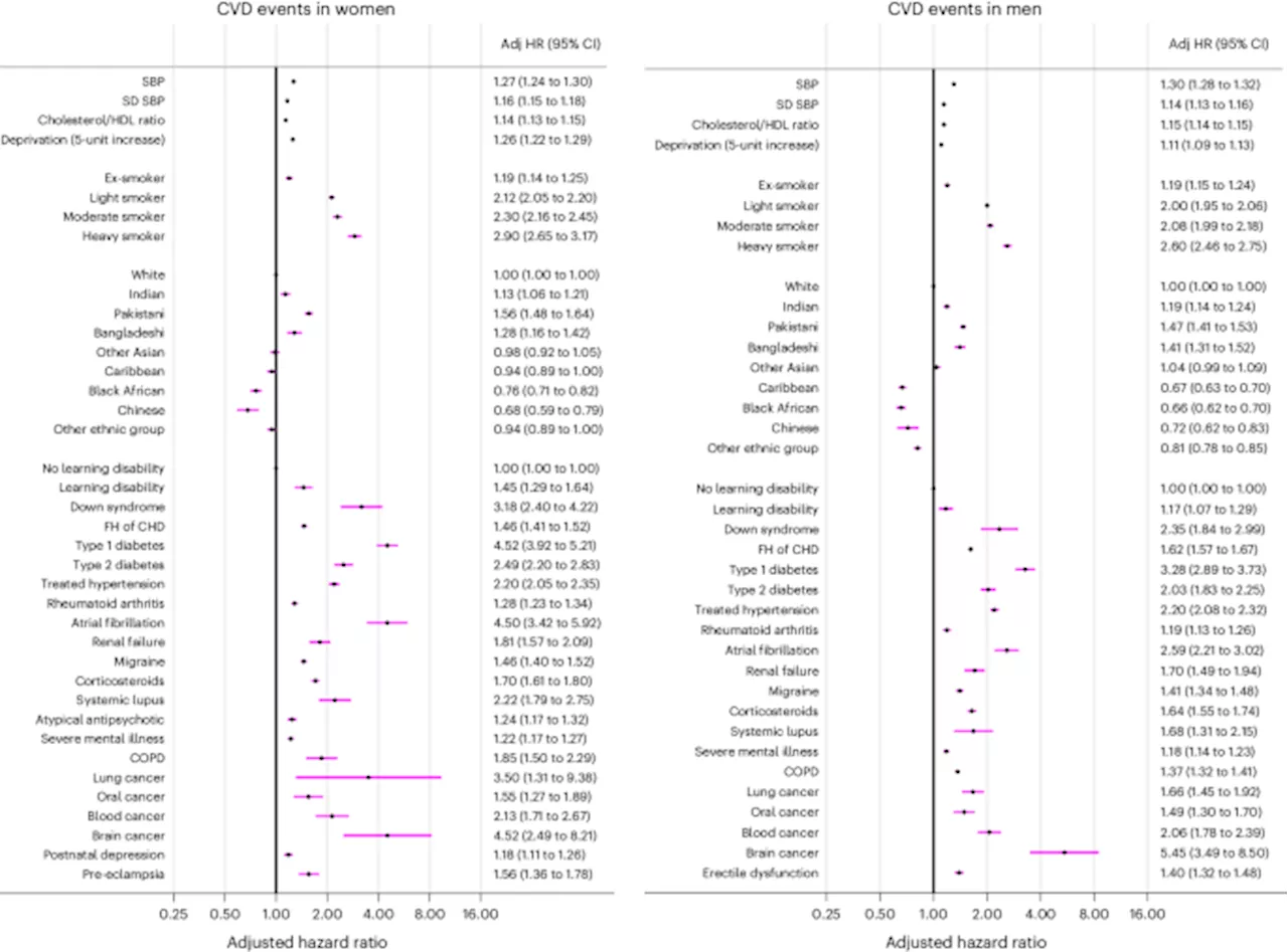 Development and validation of a new algorithm for improved cardiovascular risk prediction