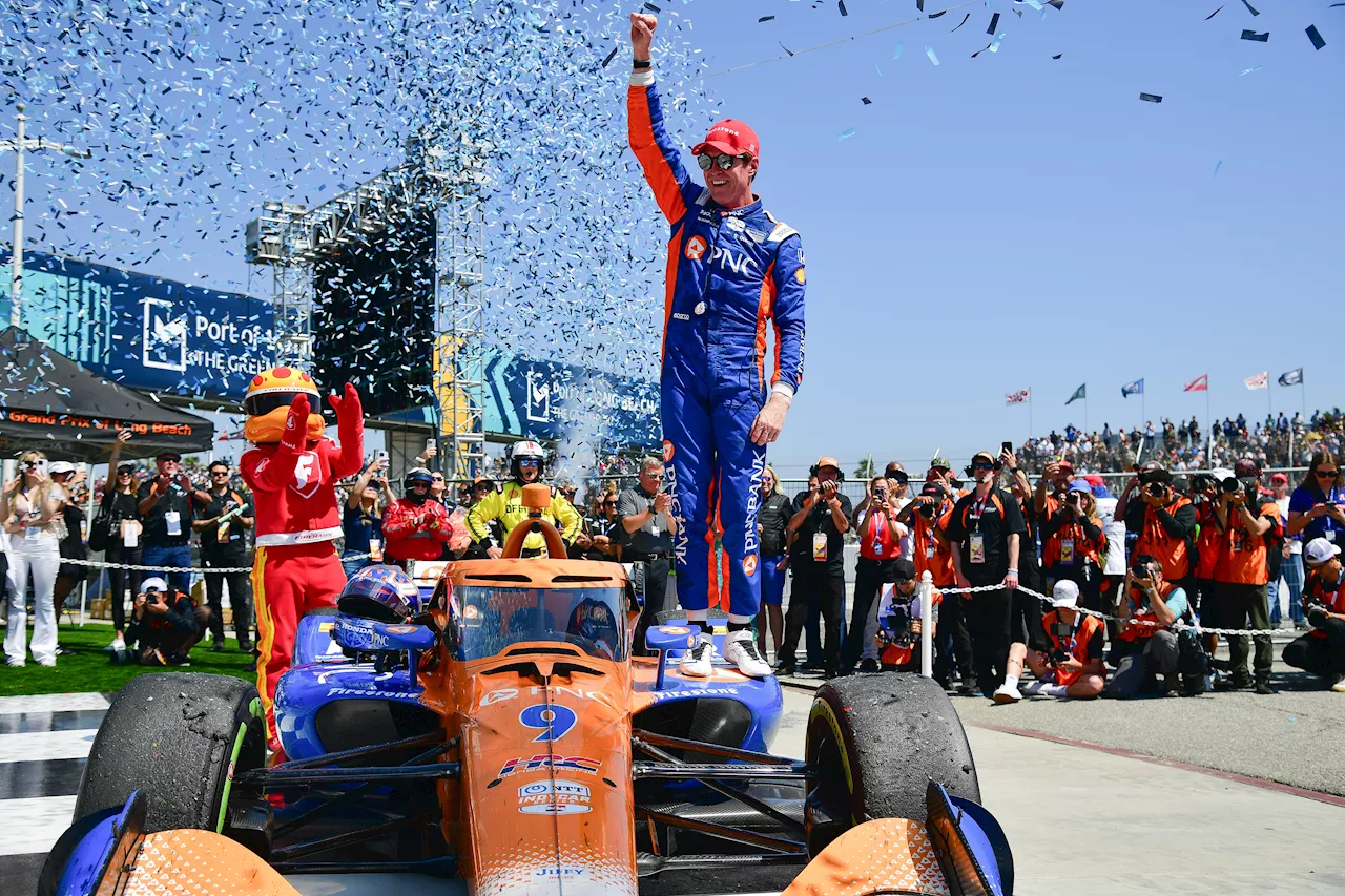 Scott Dixon secures IndyCar win at 49th Acura Grand Prix of Long Beach