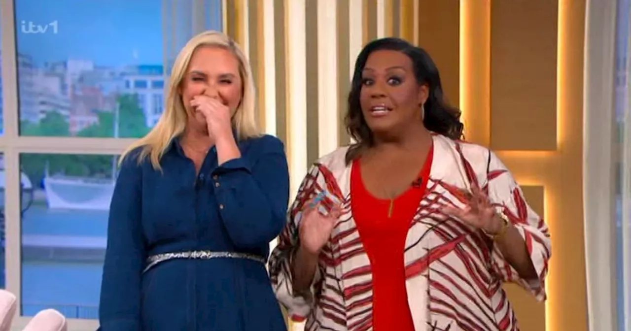 Josie Gibson on how Alison Hammond made her 'cry' on This Morning set