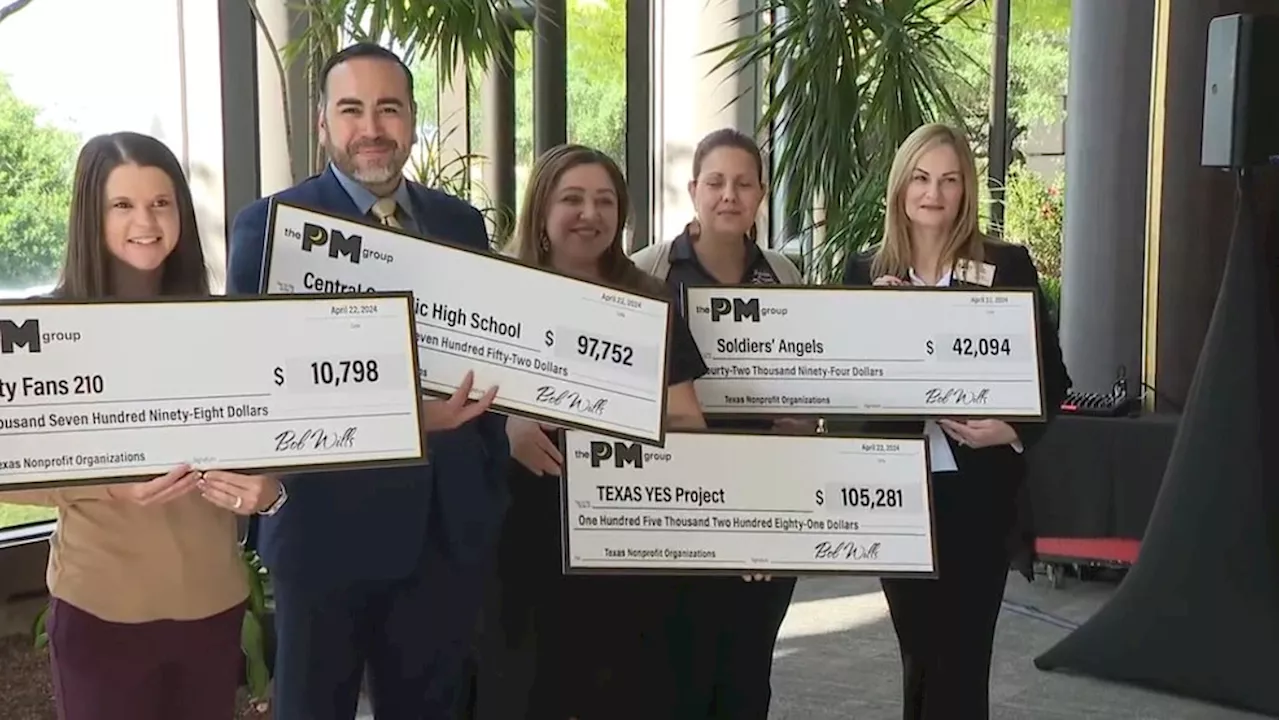 PM Group donates over $400k to educational, veteran, and animal non-profits in San Antonio