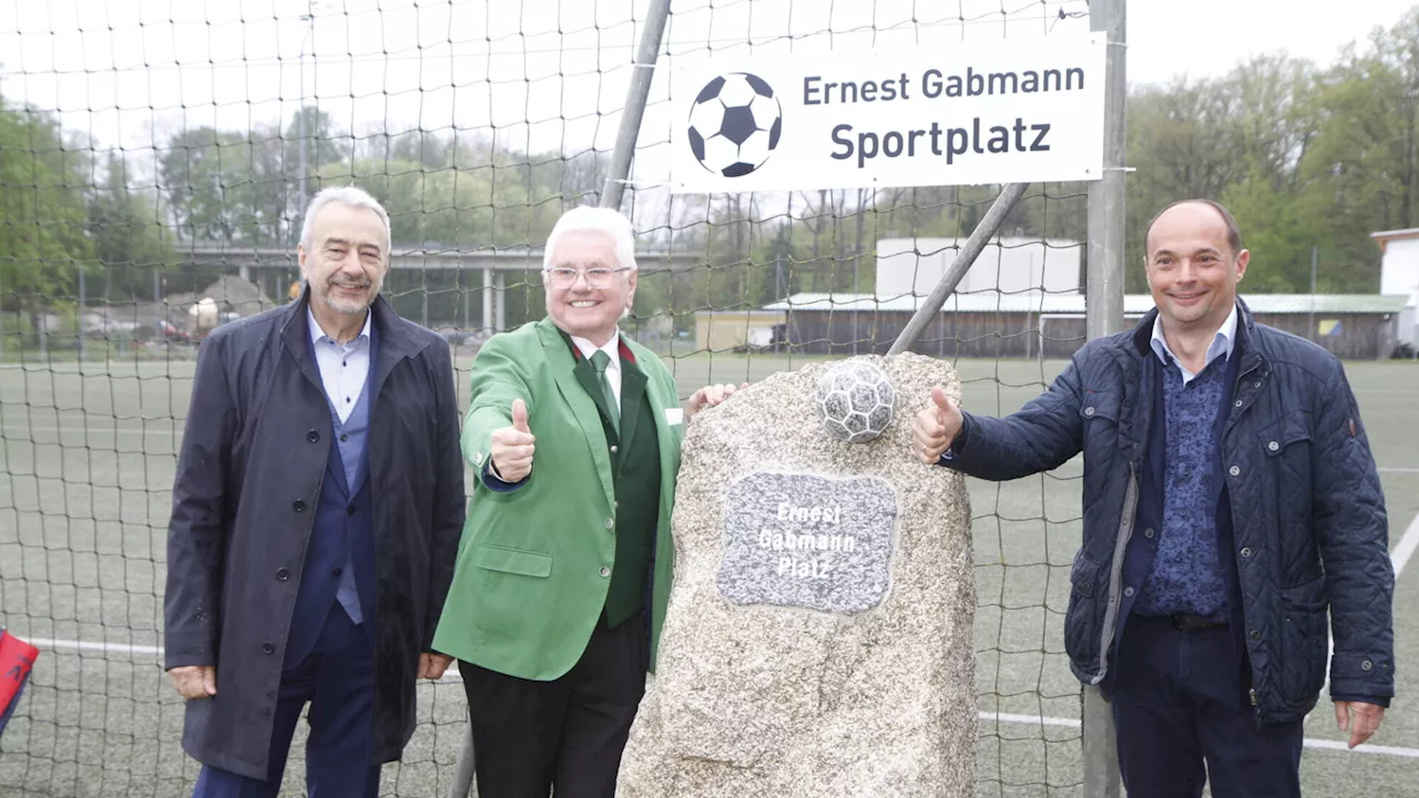 Ex-Landesvize Gabmann: Zum 75er Namenspatron für Schremser Sportplatz