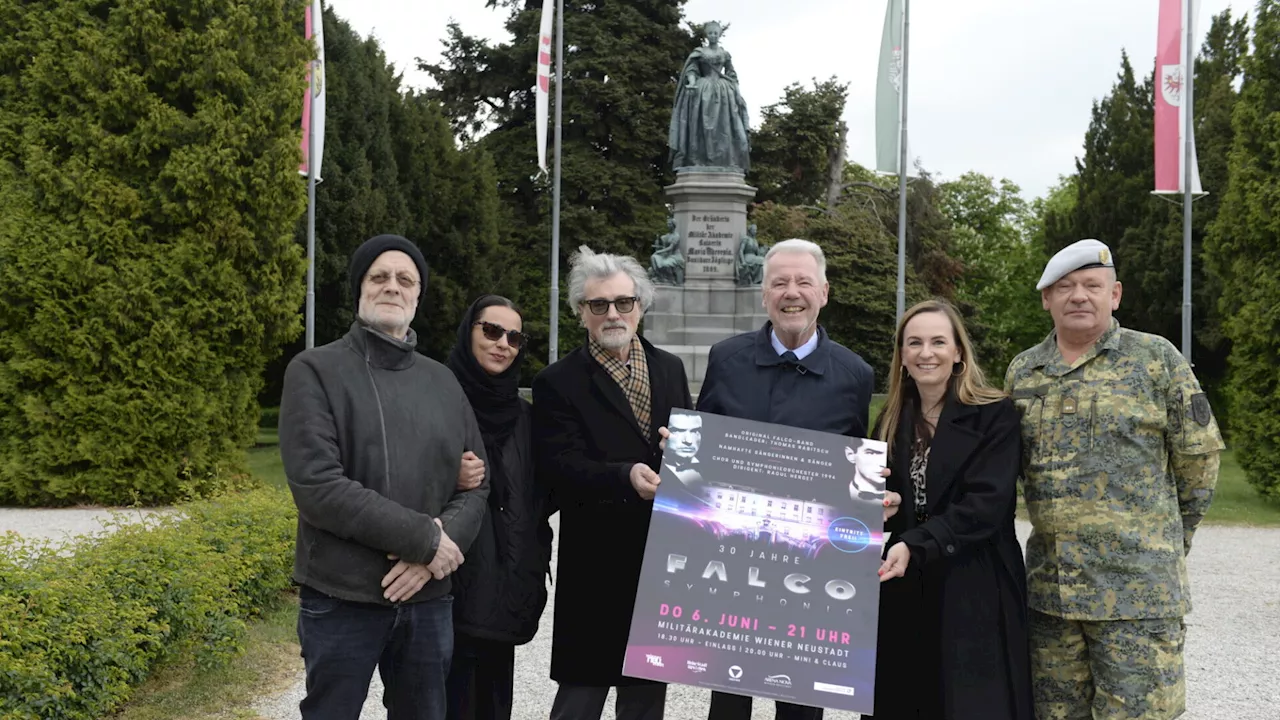 Falco-Konzert im Wiener Neustädter Akademiepark