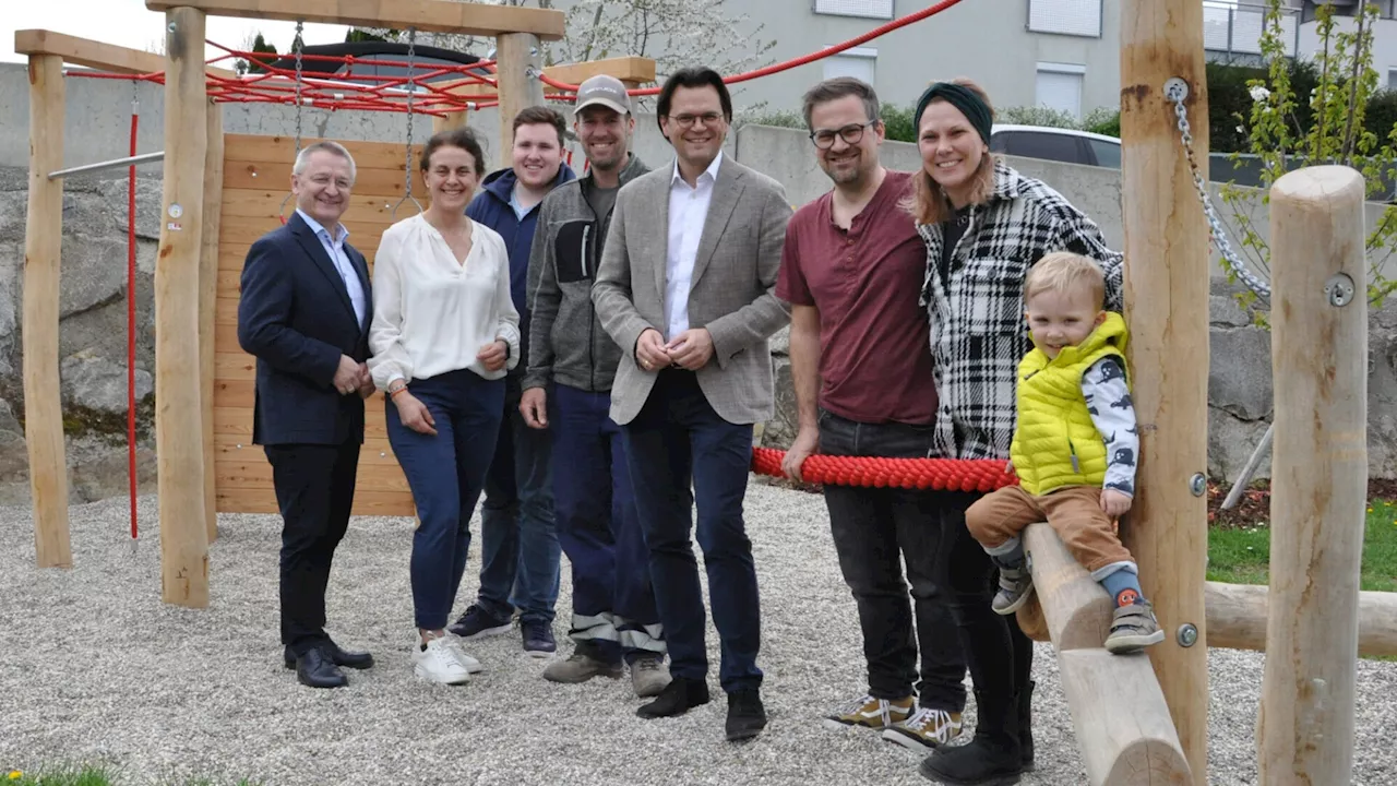 Neue Grünoase in Michelhausens Grillenbergsiedlung