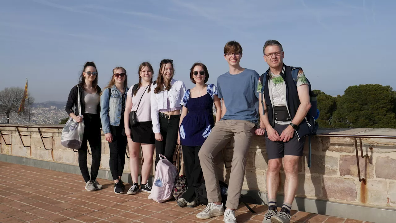 Waidhofner Schüler besichtigten Sehenswürdigkeiten in Barcelona