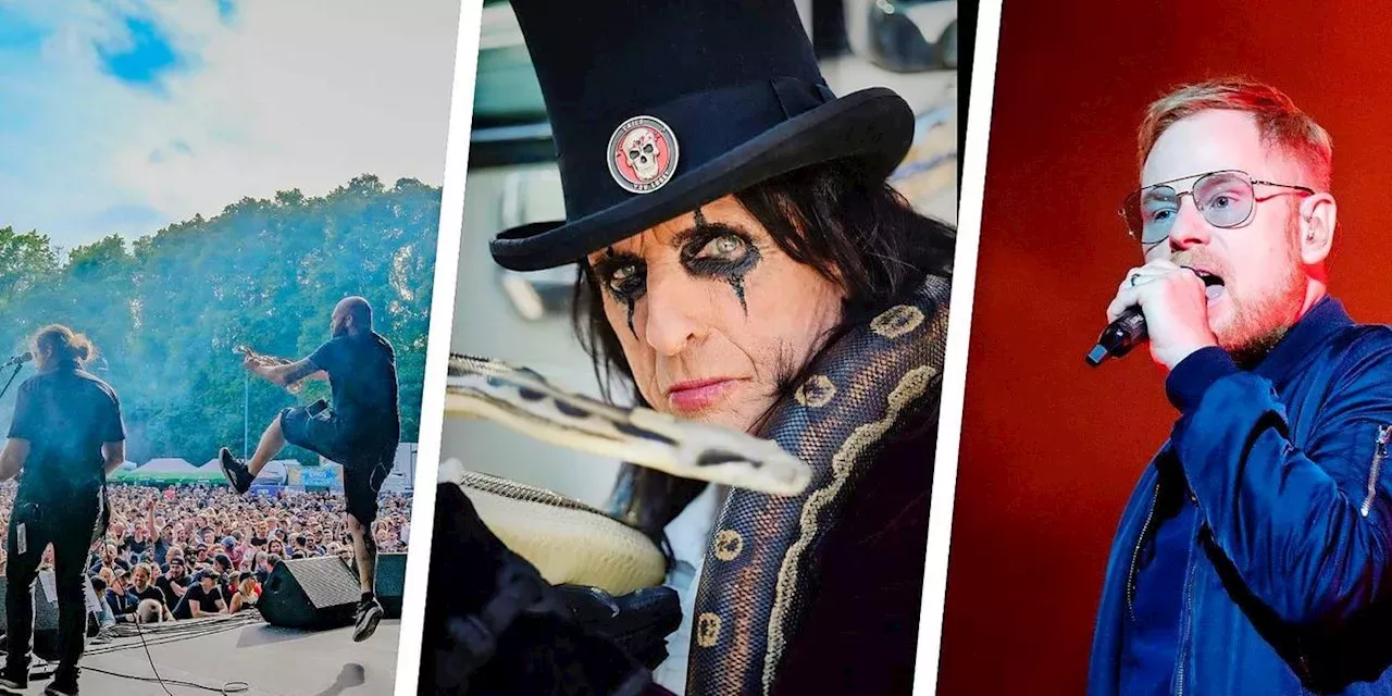 Alice Cooper, Peter Fox und Finch Lineup des Open Air Sommers am