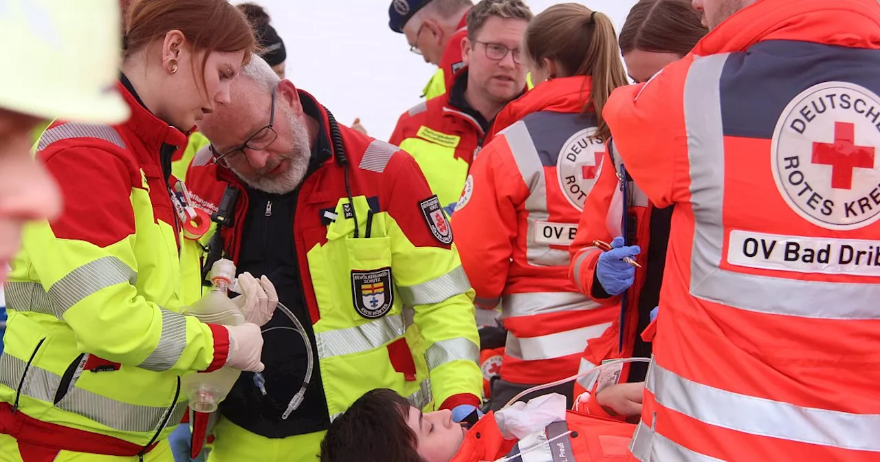 Kollision zweier ICE: Katastrophenfall wird in Willebadessen geübt