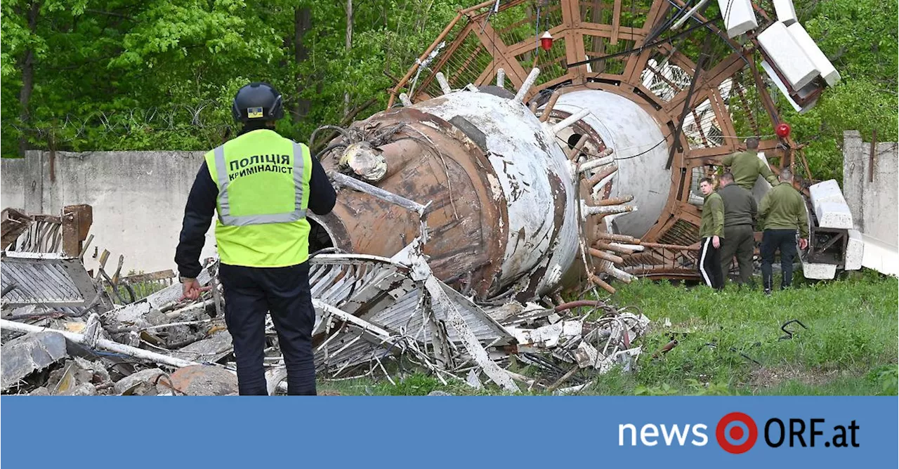 TV-Turm zerstört: Nächster russischer Schlag gegen Charkiw