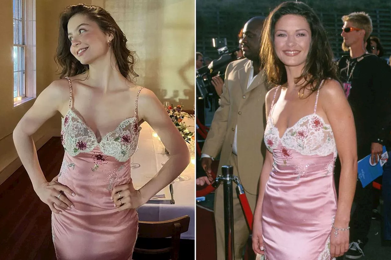 Catherine Zeta-Jones' Daughter Carys Steals Her Mom's 1999 Slip Dress for Her 21st Birthday Celebration