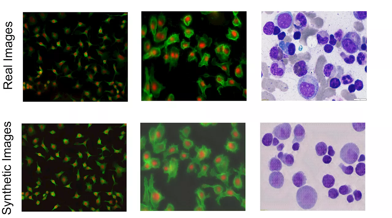 AI tool creates 'synthetic' images of cells for enhanced microscopy analysis